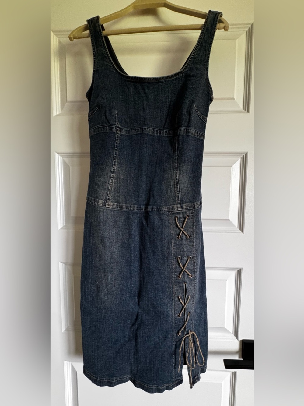Hot Kiss Red Label Denim Dress